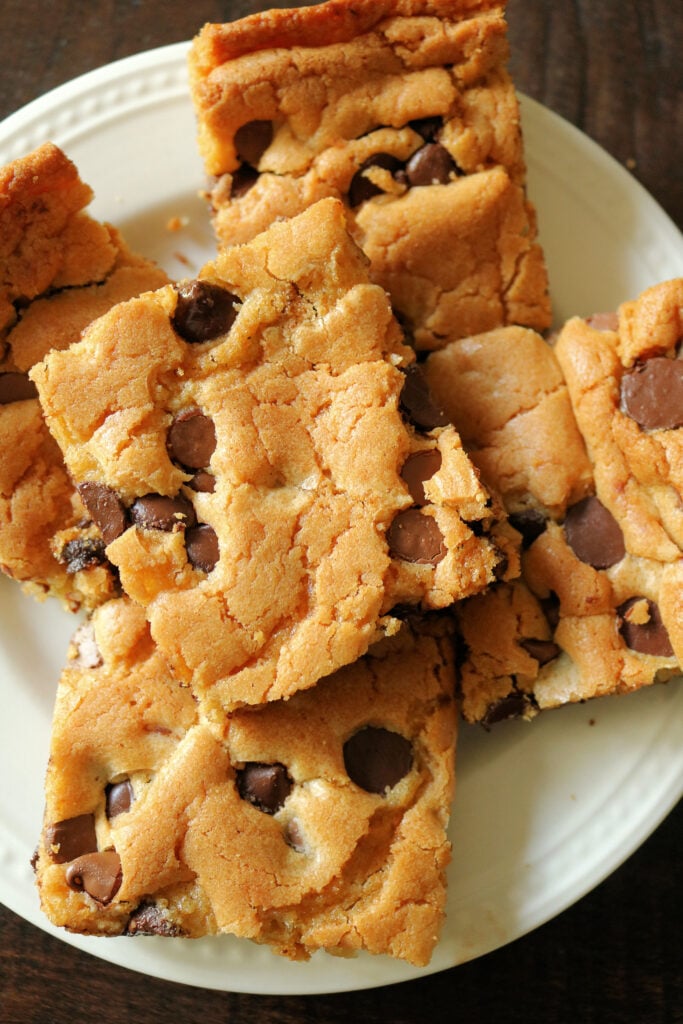 Easy Chocolate Chip Cookie Bars with Self-Rising Flour